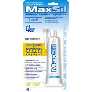 MaxSil SA 1111 Автогерметик универсальный Белый ТУ 2384-031-0566764-96