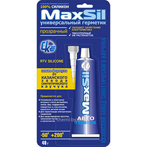 MaxSil SA1311 Автогерметик прозрачный ТУ 2384-031-0566764-96